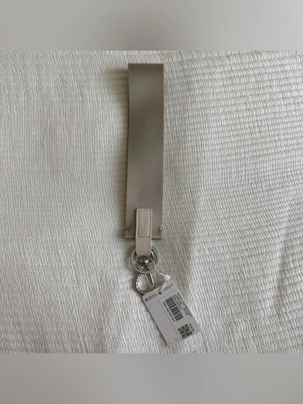 Lululemon Never Lost Keychain
